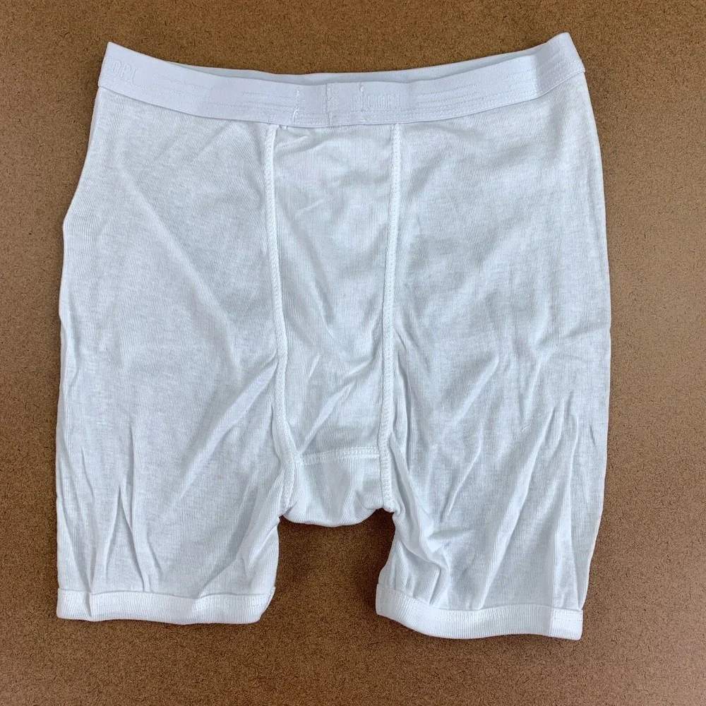 Picopi Mens Size Small 28-30 White Boxer Briefs